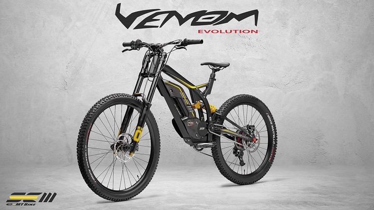 SEM Venom Evolution | Miglior e bike | Throttle e bike | World Champion e bike | öhlins | motobike